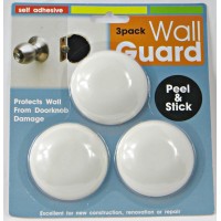 Self-Adhesive Door Knob Wall Guard Set Stop Shield Protector Walls Damper Repair 731015198344  192453615134